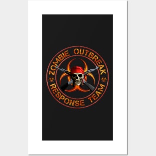 Zombie Outbreak Response Team Posters and Art